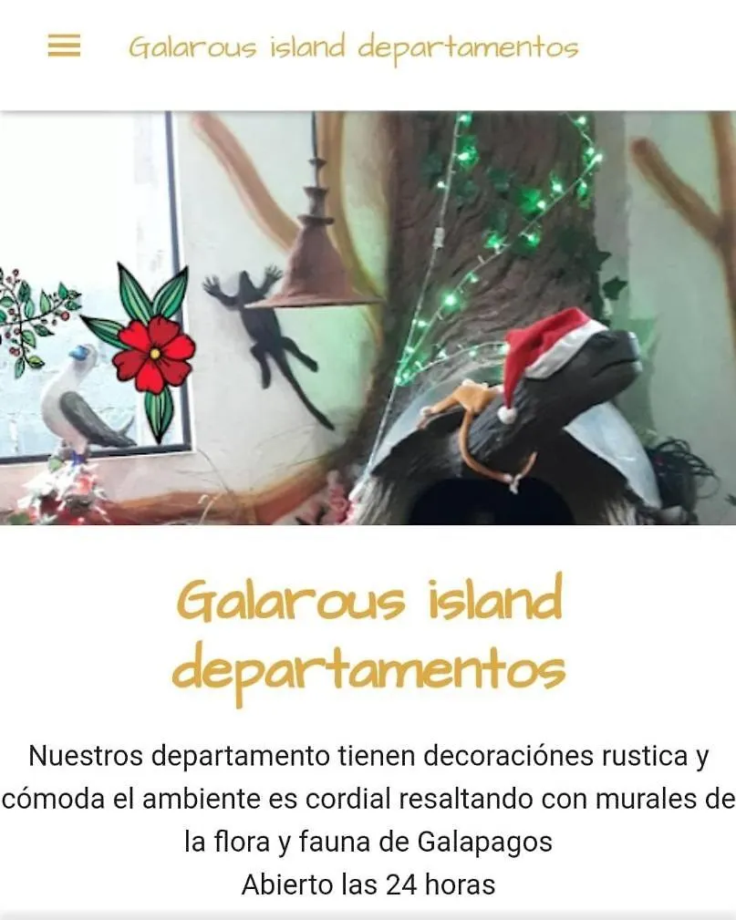 Apartamento Suite Galarous Island Puerto Ayora